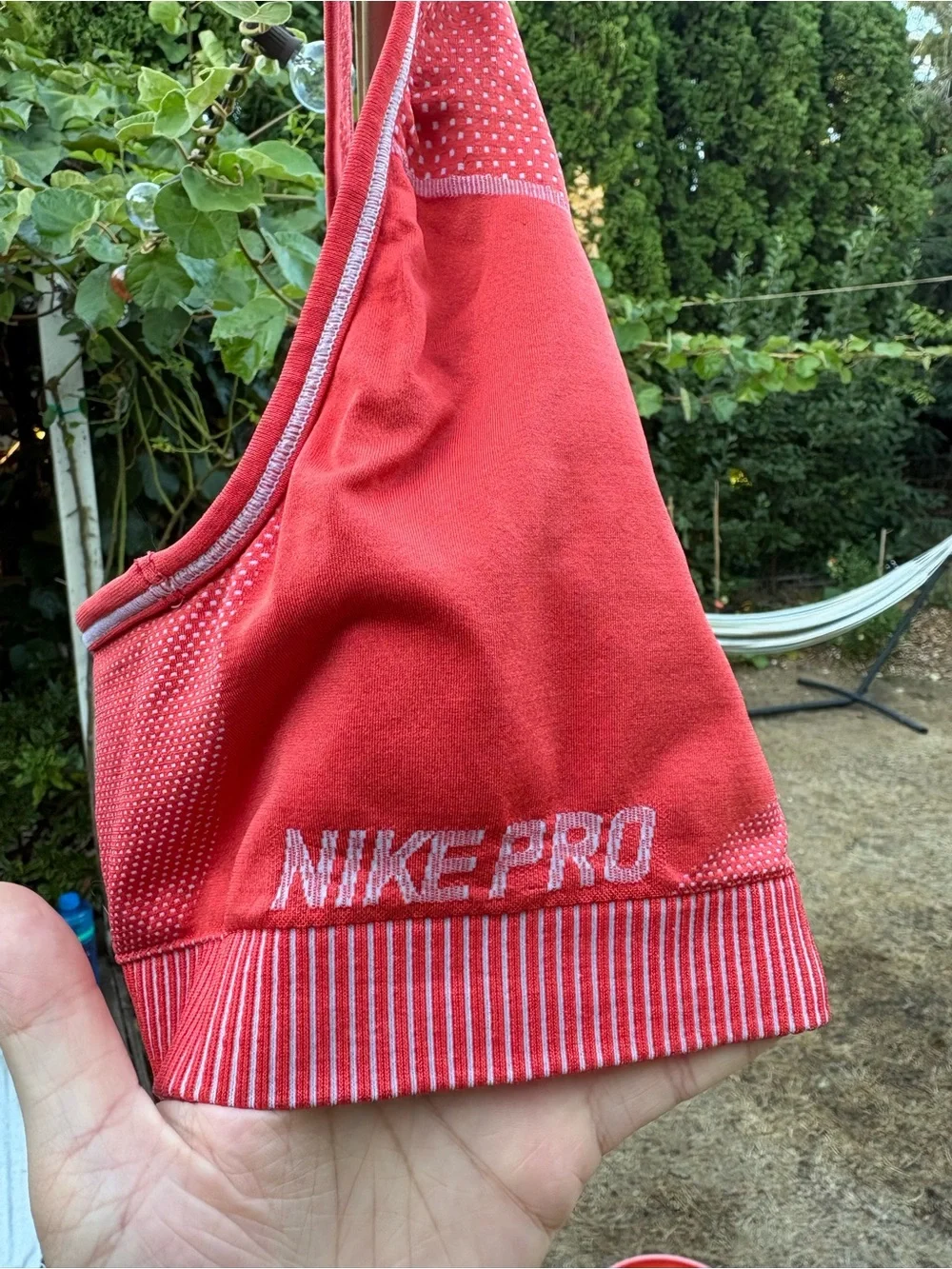 Nike Pro Racerback Sports Bra, Women’s Large